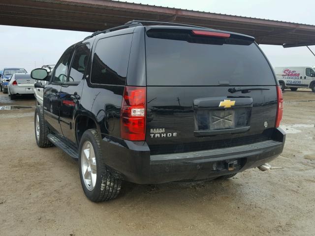 1GNSCBE04DR244425 - 2013 CHEVROLET TAHOE C150 BLACK photo 3