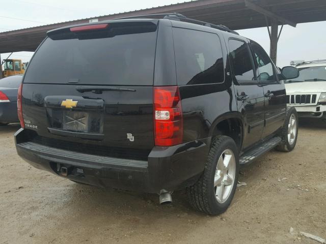 1GNSCBE04DR244425 - 2013 CHEVROLET TAHOE C150 BLACK photo 4