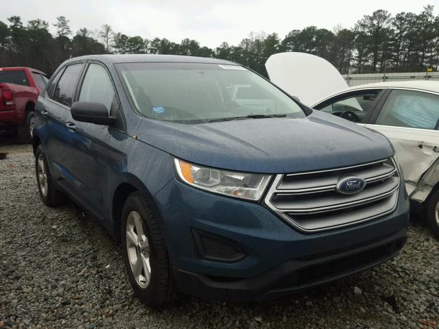 2FMPK3G92GBC39617 - 2016 FORD EDGE SE BLUE photo 1