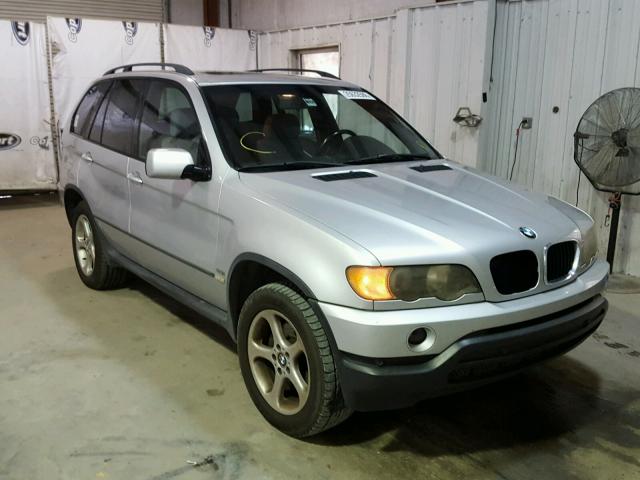 5UXFA53572LP33951 - 2002 BMW X5 3.0I SILVER photo 1