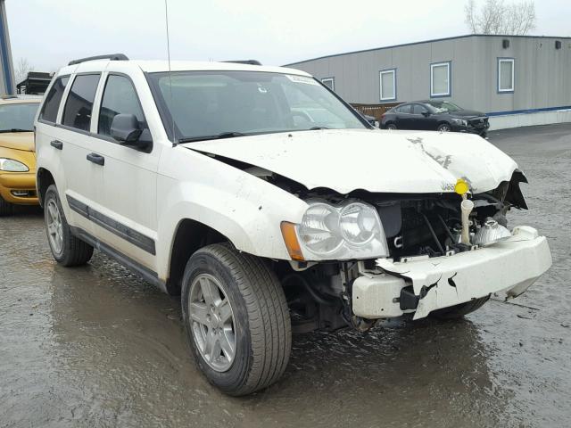 1J4GR48K95C672740 - 2005 JEEP GRAND CHER WHITE photo 1