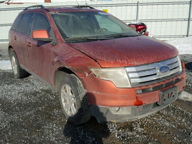 2FMDK48C47BA69618 - 2007 FORD EDGE SEL ORANGE photo 1