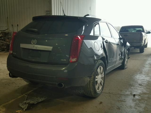 3GYFNAE34CS653698 - 2012 CADILLAC SRX LUXURY BLUE photo 4