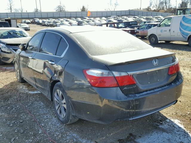 1HGCR2F35FA053488 - 2015 HONDA ACCORD LX GREEN photo 3