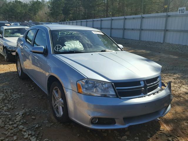 1C3CDZCBXDN682885 - 2013 DODGE AVENGER SX BLUE photo 1