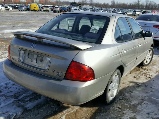 3N1CB51D55L594619 - 2005 NISSAN SENTRA 1.8 TAN photo 4