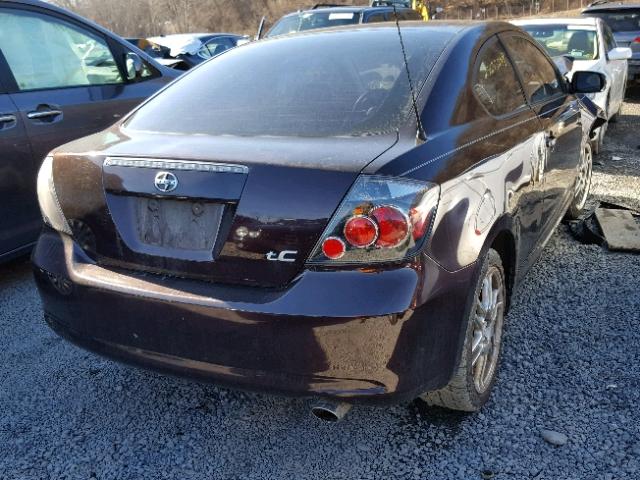 JTKDE3B72A0311955 - 2010 SCION TC PURPLE photo 4