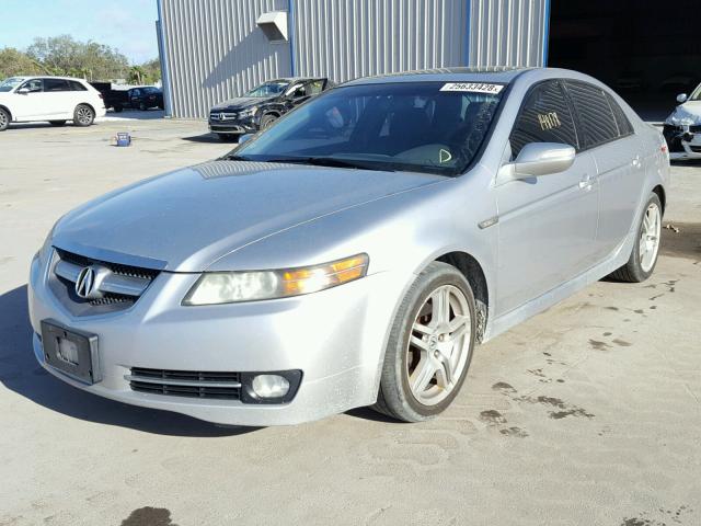 19UUA66228A042686 - 2008 ACURA TL GRAY photo 2