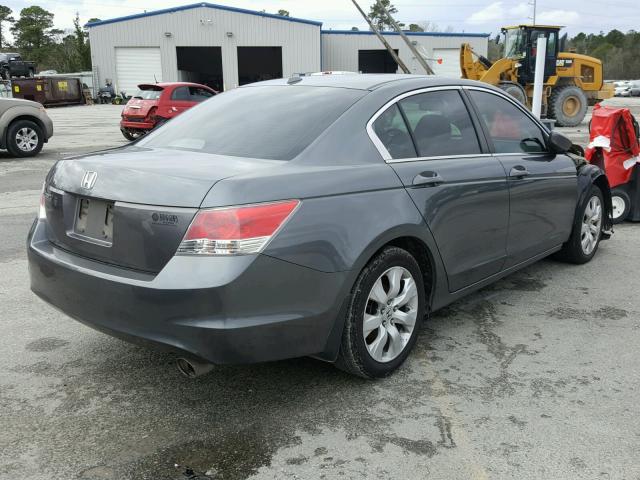 1HGCP26879A156160 - 2009 HONDA ACCORD EXL GRAY photo 4