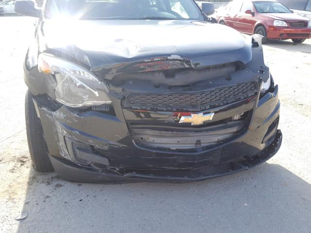 2GNALBEK9C1163909 - 2012 CHEVROLET EQUINOX LS BLACK photo 9