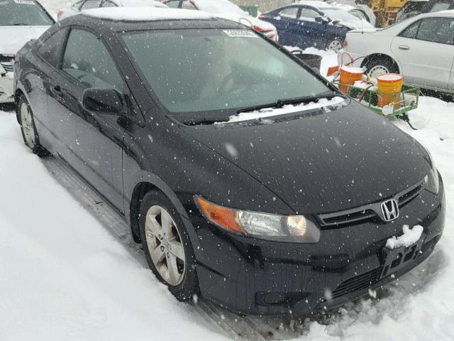 2HGFG12808H545140 - 2008 HONDA CIVIC EX შავი ფოტო 1