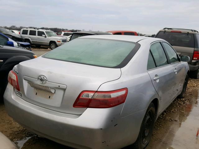 4T1BE46K18U235033 - 2008 TOYOTA CAMRY CE SILVER photo 4