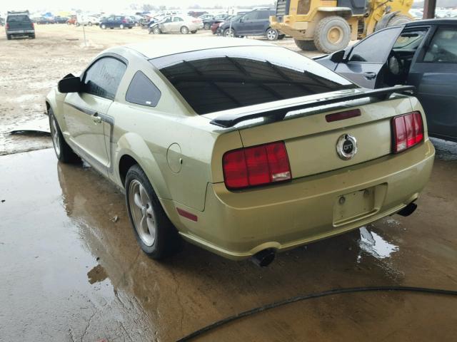 1ZVFT82H965127390 - 2006 FORD MUSTANG GT GREEN photo 3