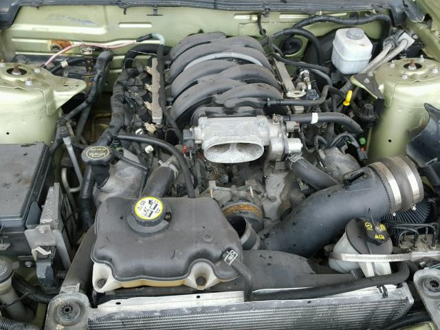 1ZVFT82H965127390 - 2006 FORD MUSTANG GT GREEN photo 7