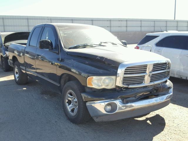 1B7HA18N72J100924 - 2002 DODGE RAM 1500 BLACK photo 1