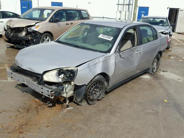 1G1ZS51826F136230 - 2006 CHEVROLET MALIBU LS ვერცხლისფერი ფოტო 2