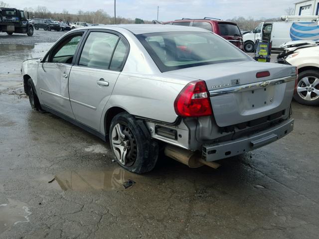 1G1ZS51826F136230 - 2006 CHEVROLET MALIBU LS ვერცხლისფერი ფოტო 3