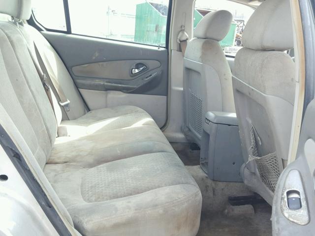 1G1ZS51826F136230 - 2006 CHEVROLET MALIBU LS ვერცხლისფერი ფოტო 6