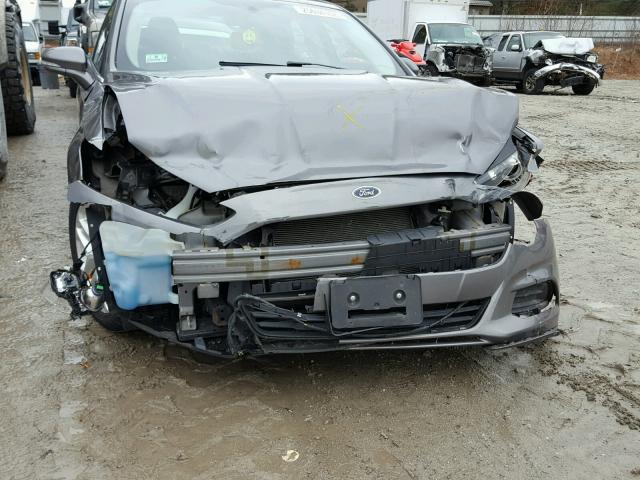 3FA6P0H72DR115525 - 2013 FORD FUSION SE BLACK photo 9