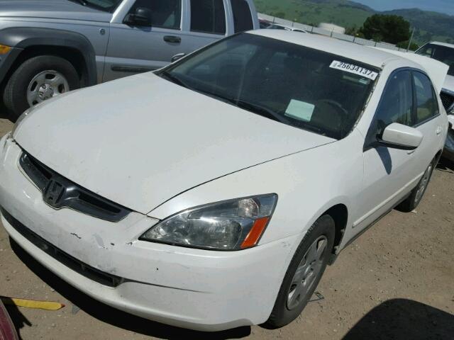 JHMCM56495C005906 - 2005 HONDA ACCORD LX WHITE photo 2