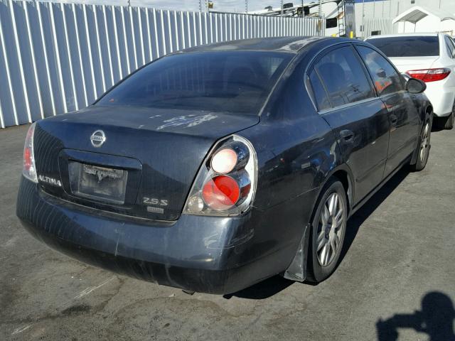 1N4AL11D06N364648 - 2006 NISSAN ALTIMA S BLACK photo 4