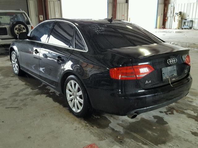 WAULK78K59N033210 - 2009 AUDI A4 3.2 QUA BLACK photo 3