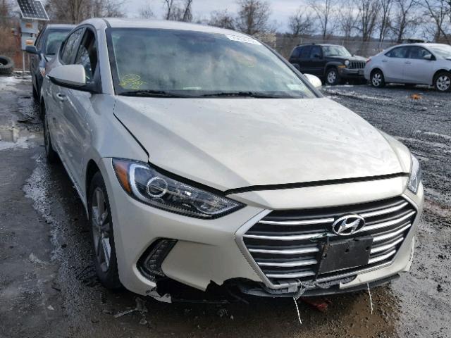 5NPD84LFXHH162525 - 2017 HYUNDAI ELANTRA SE SILVER photo 1