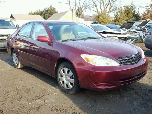 4T1BE32K84U310756 - 2004 TOYOTA CAMRY LE RED photo 1
