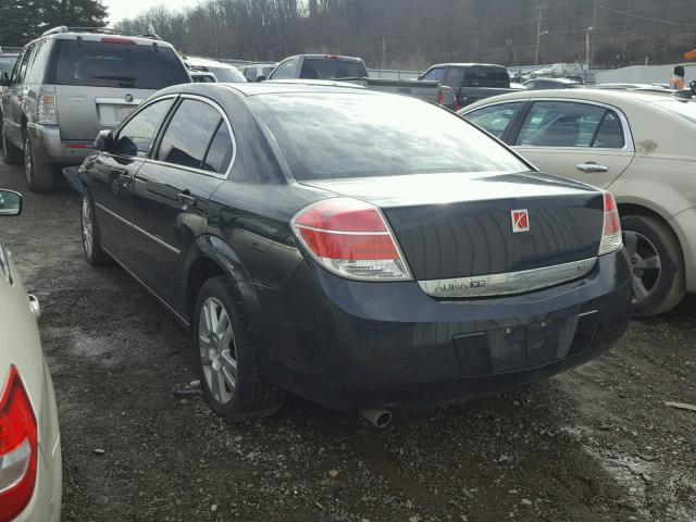 1G8ZS57N48F182837 - 2008 SATURN AURA XE BLACK photo 3