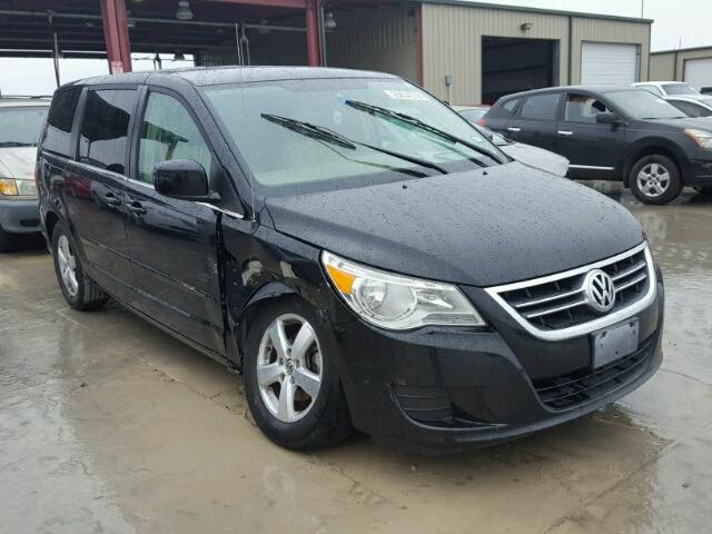 2V8HW54X39R580289 - 2009 VOLKSWAGEN ROUTAN SEL BLACK photo 1