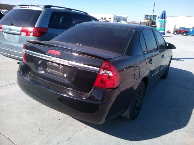 1G1ZS58F37F113481 - 2007 CHEVROLET MALIBU LS შავი ფოტო 4
