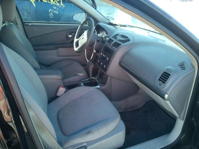 1G1ZS58F37F113481 - 2007 CHEVROLET MALIBU LS შავი ფოტო 5