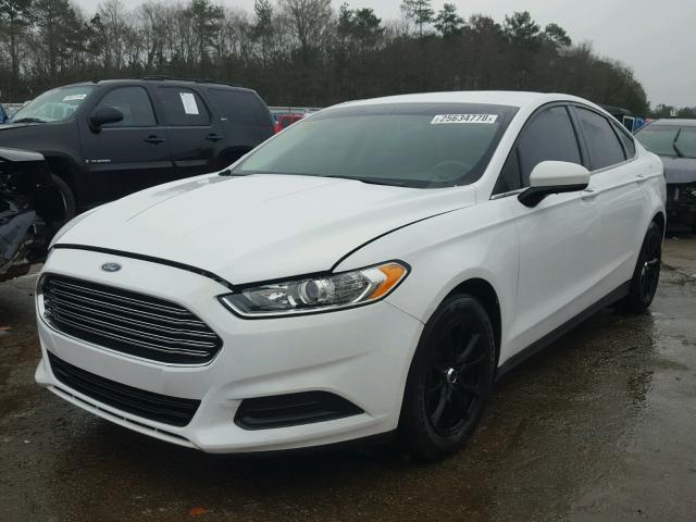 3FA6P0G73FR255880 - 2015 FORD FUSION S WHITE photo 2