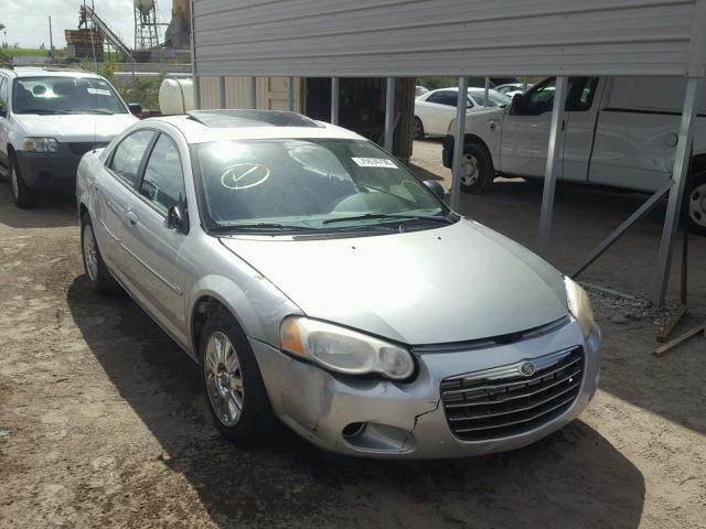 1C3AL66R84N407694 - 2004 CHRYSLER SEBRING LI SILVER photo 1