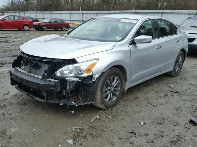 1N4AL3AP7FC256819 - 2015 NISSAN ALTIMA 2.5 SILVER photo 2