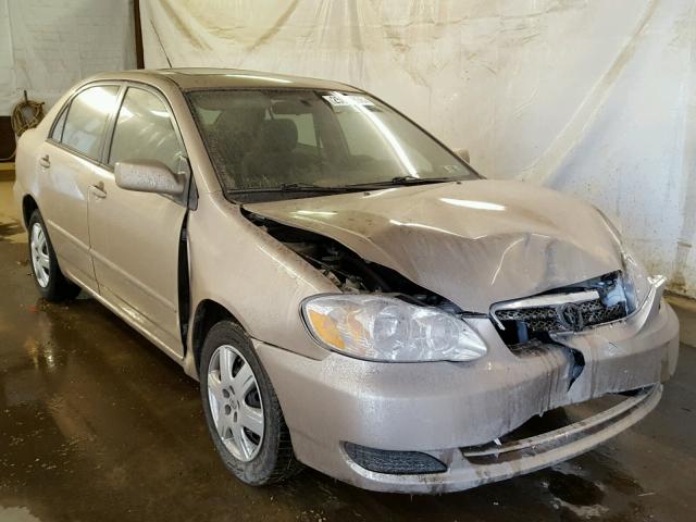 2T1BR32E37C720482 - 2007 TOYOTA COROLLA CE GOLD photo 1