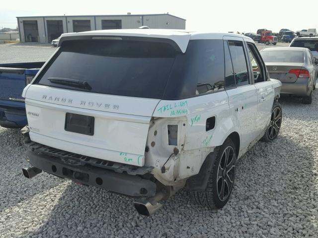 SALSF2D49DA768584 - 2013 LAND ROVER RANGE ROVE WHITE photo 4