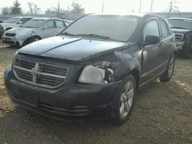 1B3CB4HA6AD661927 - 2010 DODGE CALIBER SX BLACK photo 2