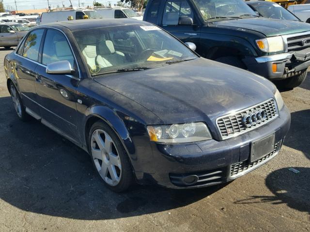 WAUPL68E95A056087 - 2005 AUDI S4 BLUE photo 1