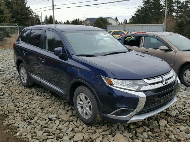 JA4AZ2A33HZ600558 - 2017 MITSUBISHI OUTLANDER BLUE photo 1