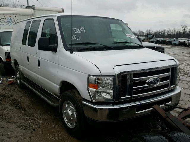 1FTNE2EW2DDA25481 - 2013 FORD ECONOLINE WHITE photo 1