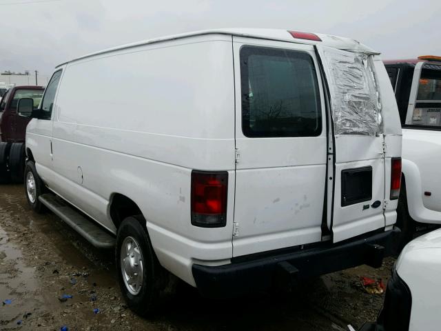 1FTNE2EW2DDA25481 - 2013 FORD ECONOLINE WHITE photo 3