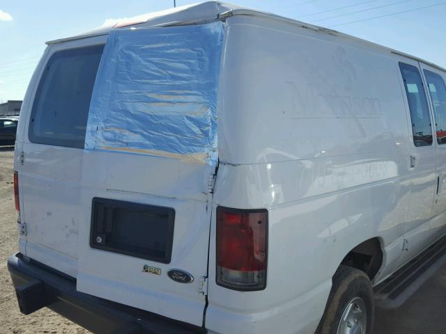 1FTNE2EW2DDA25481 - 2013 FORD ECONOLINE WHITE photo 9