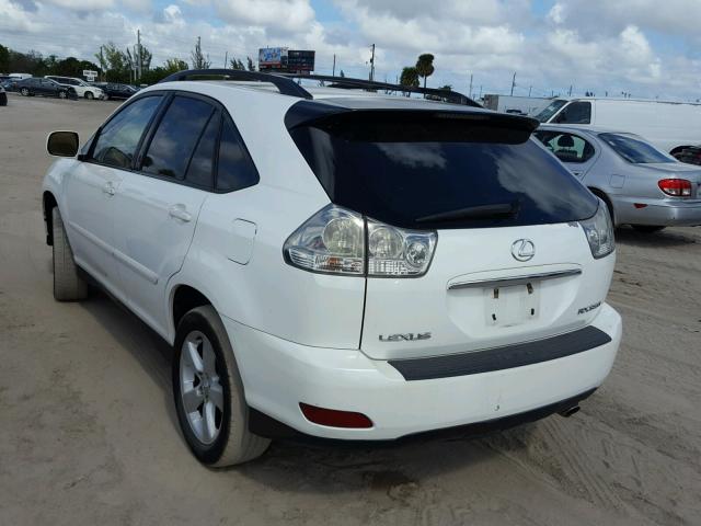 2T2GA31U86C051254 - 2006 LEXUS RX 330 WHITE photo 3