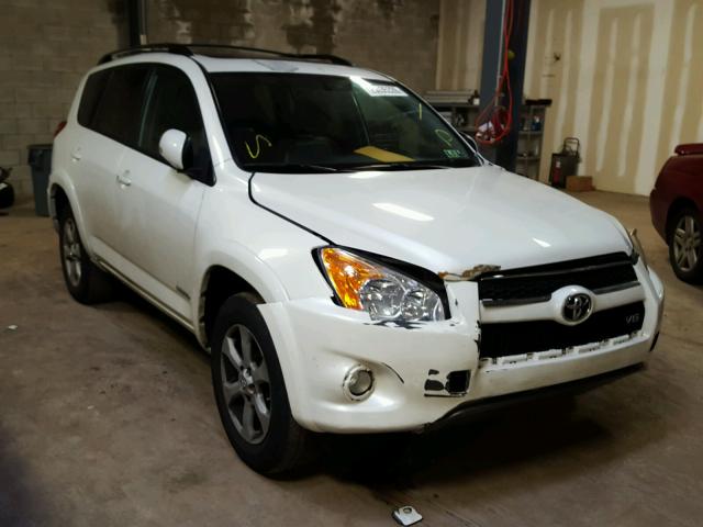 2T3DK4DVXBW045776 - 2011 TOYOTA RAV4 LIMIT WHITE photo 1