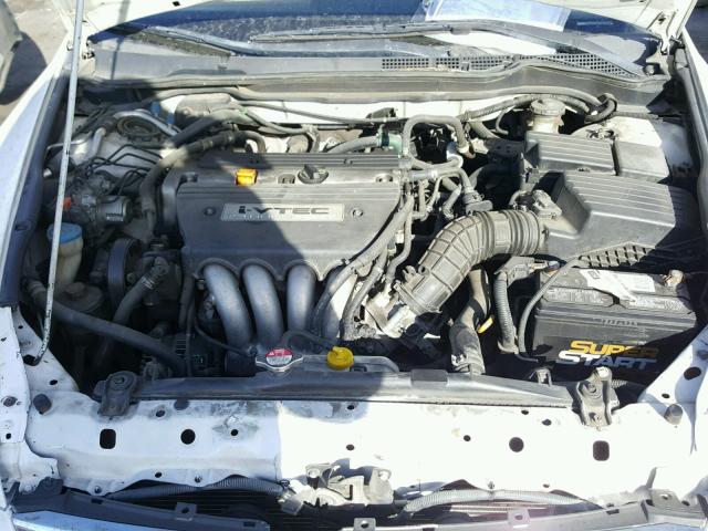 1HGCM56376A047899 - 2006 HONDA ACCORD SE WHITE photo 7