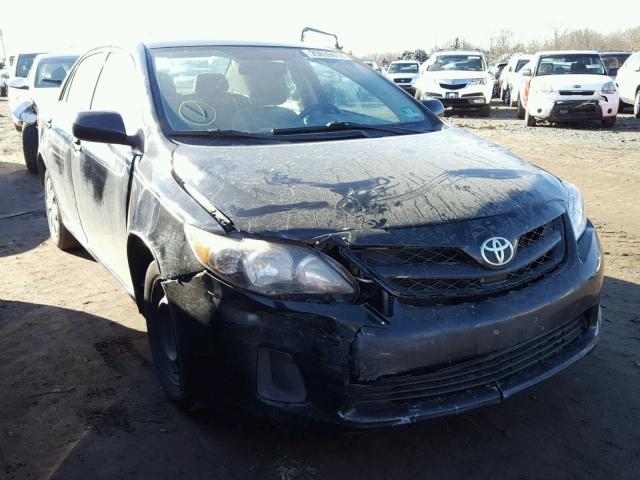 2T1BU4EE1CC764622 - 2012 TOYOTA COROLLA BA BLACK photo 1