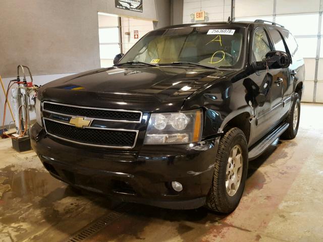 1GNFC13J17R428765 - 2007 CHEVROLET TAHOE C150 BLACK photo 2