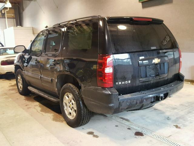 1GNFC13J17R428765 - 2007 CHEVROLET TAHOE C150 BLACK photo 3