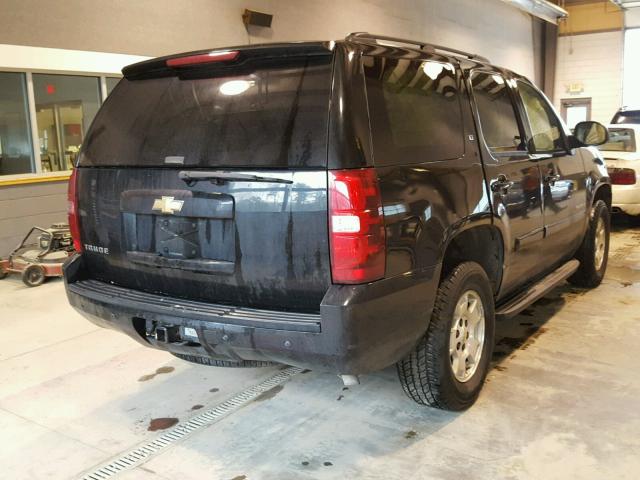 1GNFC13J17R428765 - 2007 CHEVROLET TAHOE C150 BLACK photo 4